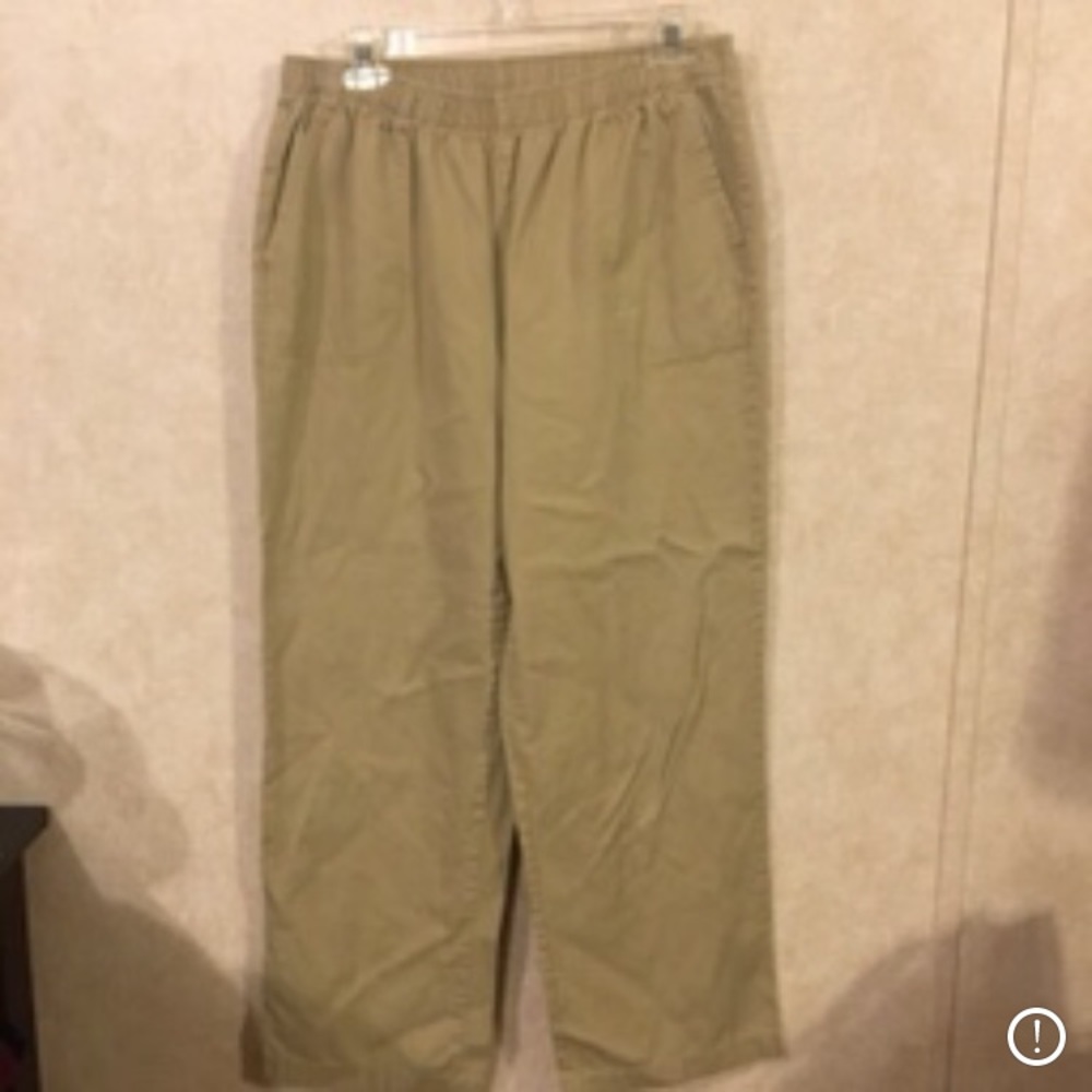 Stretchy Waist Khakis